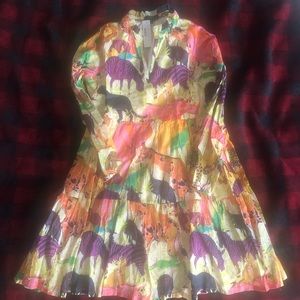 NWT Jcrew Tiered Popover Dress